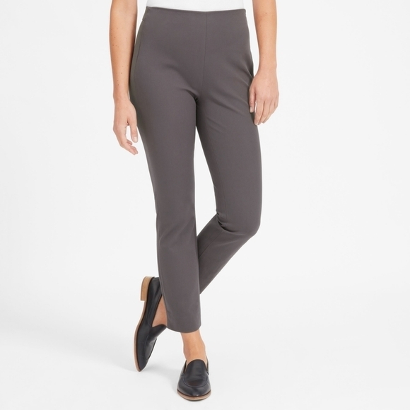 NWOT Everlane Side-zip Stretch Cotton Pants Size 00 - Picture 1 of 9